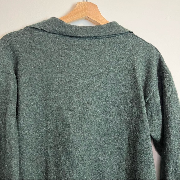 Cortina Italia Quarter Button Down Long Sleeve Sweater Size XXL - Picture 7 of 9